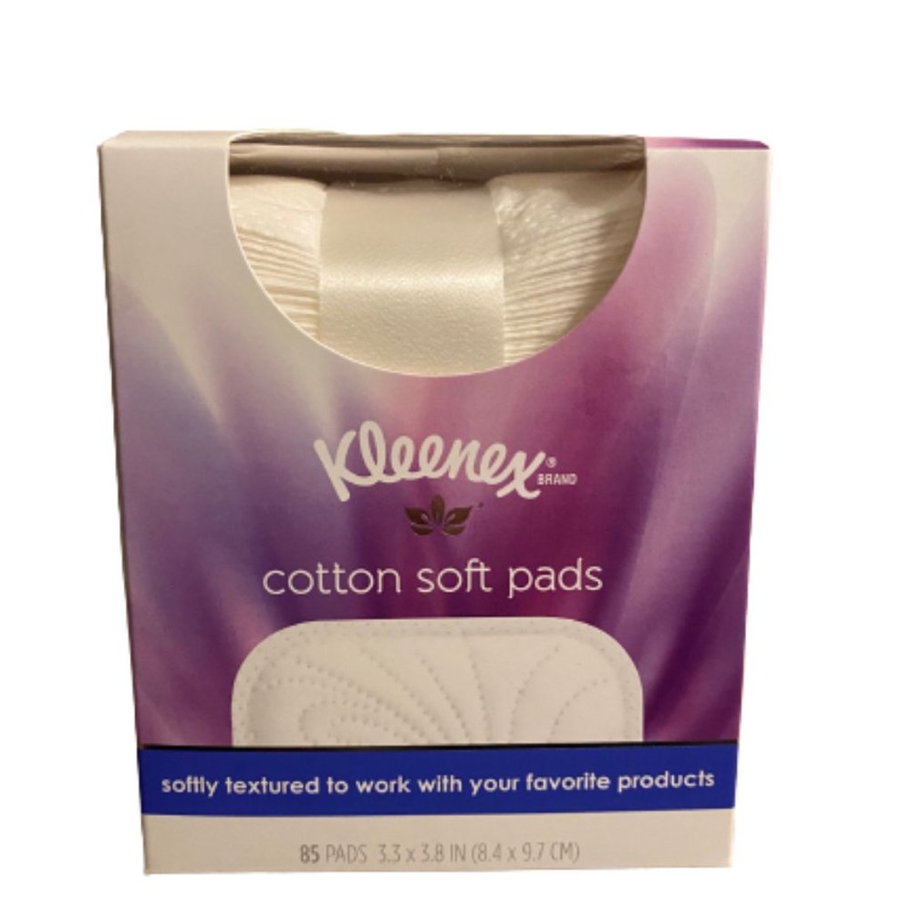 Kleenex Cotton Soft Pads, 85 Ct